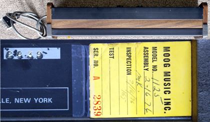 Moog-Model 1125 Sample-Hold not tested